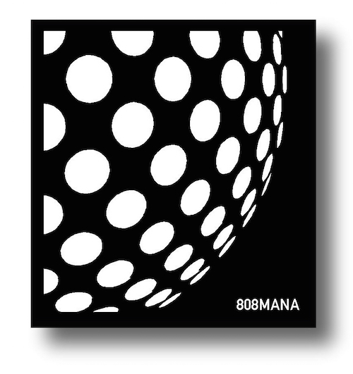 #913 DISCO BALL - VINYL STICKER - ©808MANA - BIG ISLAND LOVE LLC