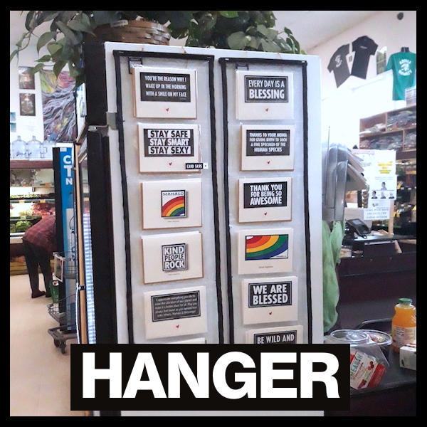 card hangers