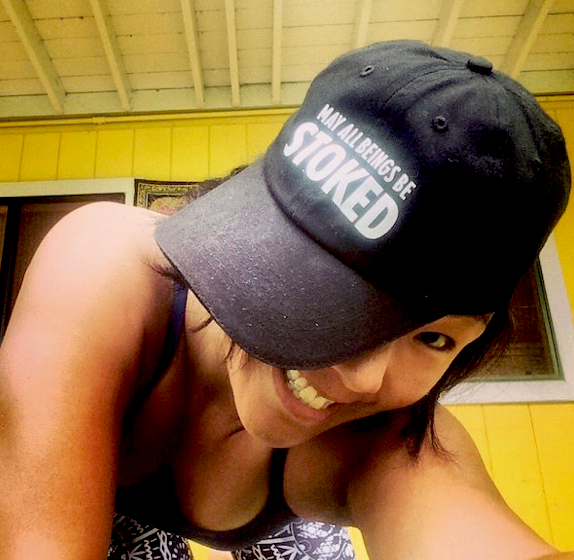 Jen with Hat