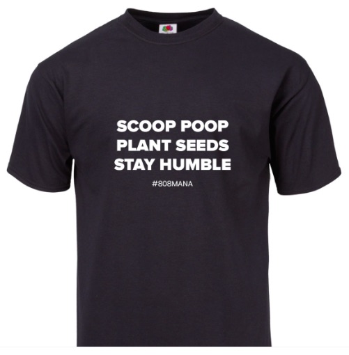 SCOOP POOP T-SHIRT - 808MANA - ©BIG ISLAND LOVE LLC