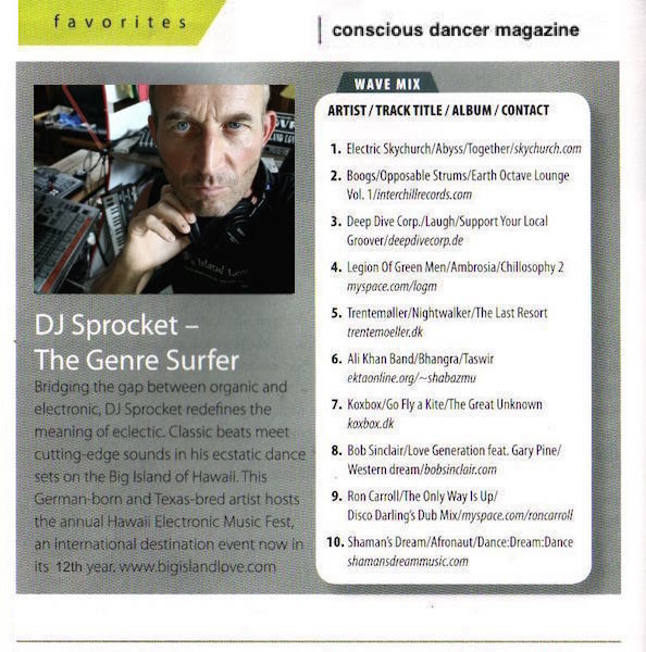 DJ SPROCKET Hawaii Conscious Dance Facilitator